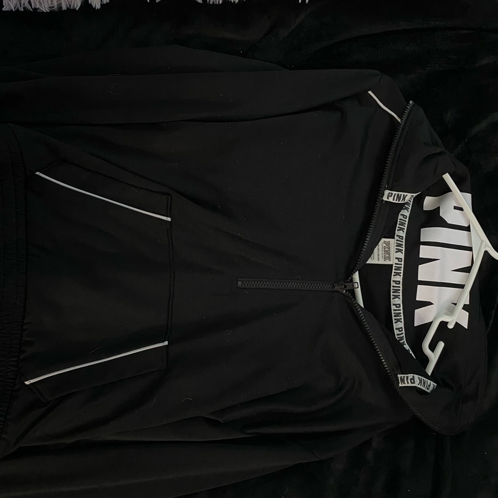 PINK black hoodie
